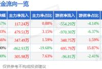 168娱乐网：龙大美食（002726）6月5日主力资金净买入117.24万元