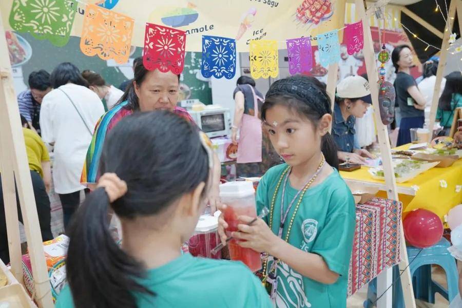 美食:济南托马斯外籍人员子女学校举办国际美食节美食，共享多元文化盛宴